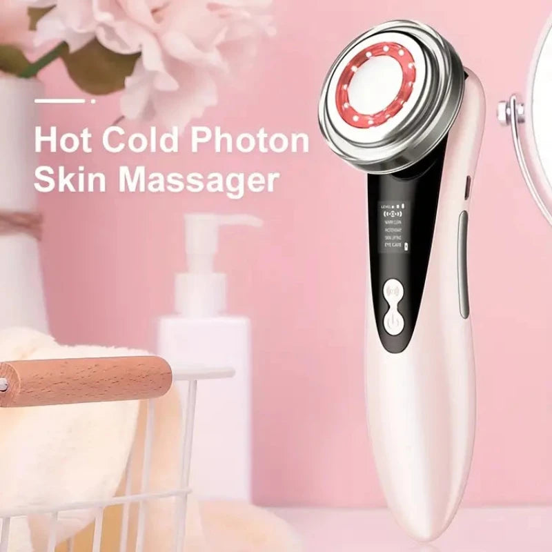 LED Light Therapy 5-In-1 Facial Massager