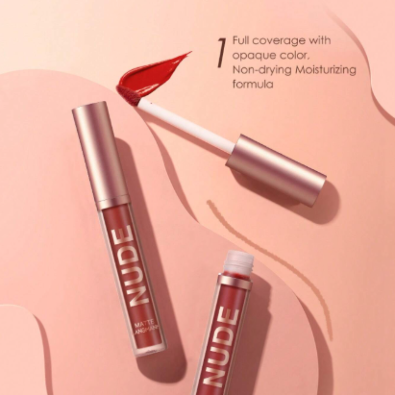 2pcs Lip Gloss & Lipliner Kit